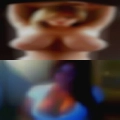 Nude woman black and over
