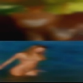Nude girls riding bareback