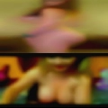 Nude woman black and over