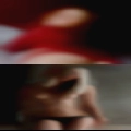 Nude woman black and over