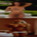 Biker naked woman
